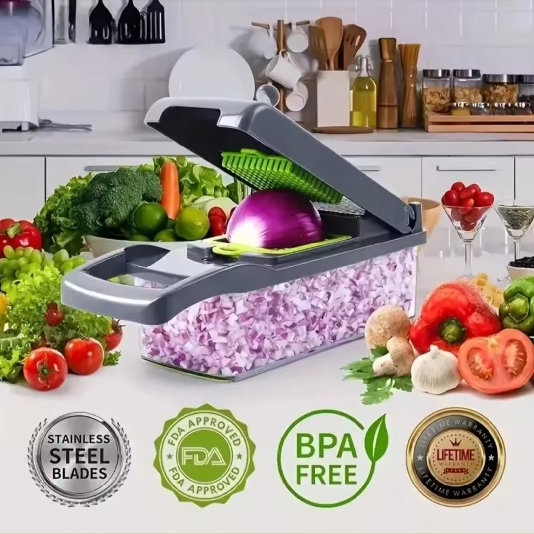 ProChef™ All-in-One Kitchen Mandoline & Chopper – Meal Prep Made Easy